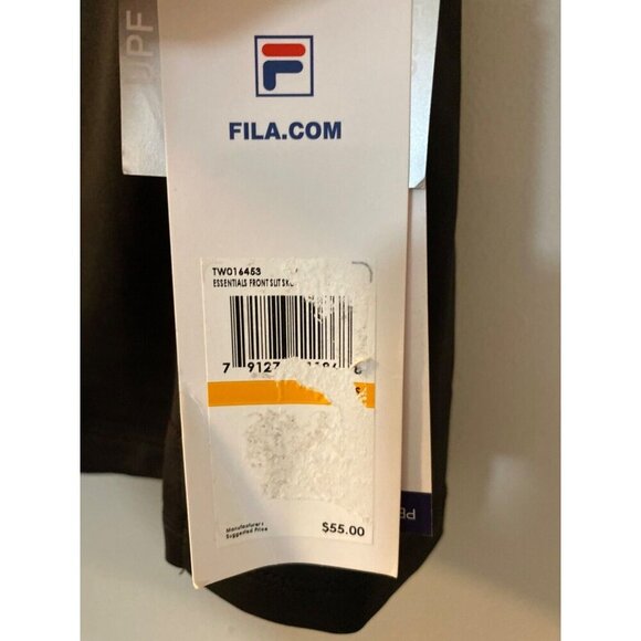 Fila Essentials Front Slit Skirt Tennis Skort Black, Size Small MSRP $55 - Picture 6 of 7